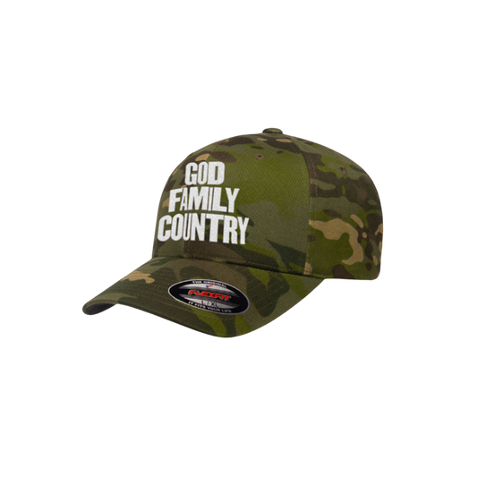 God Family Country Trucker Hat