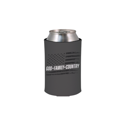 God Family Country Koozie