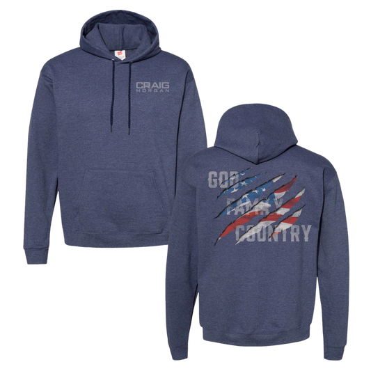 God Family Country Hoodie