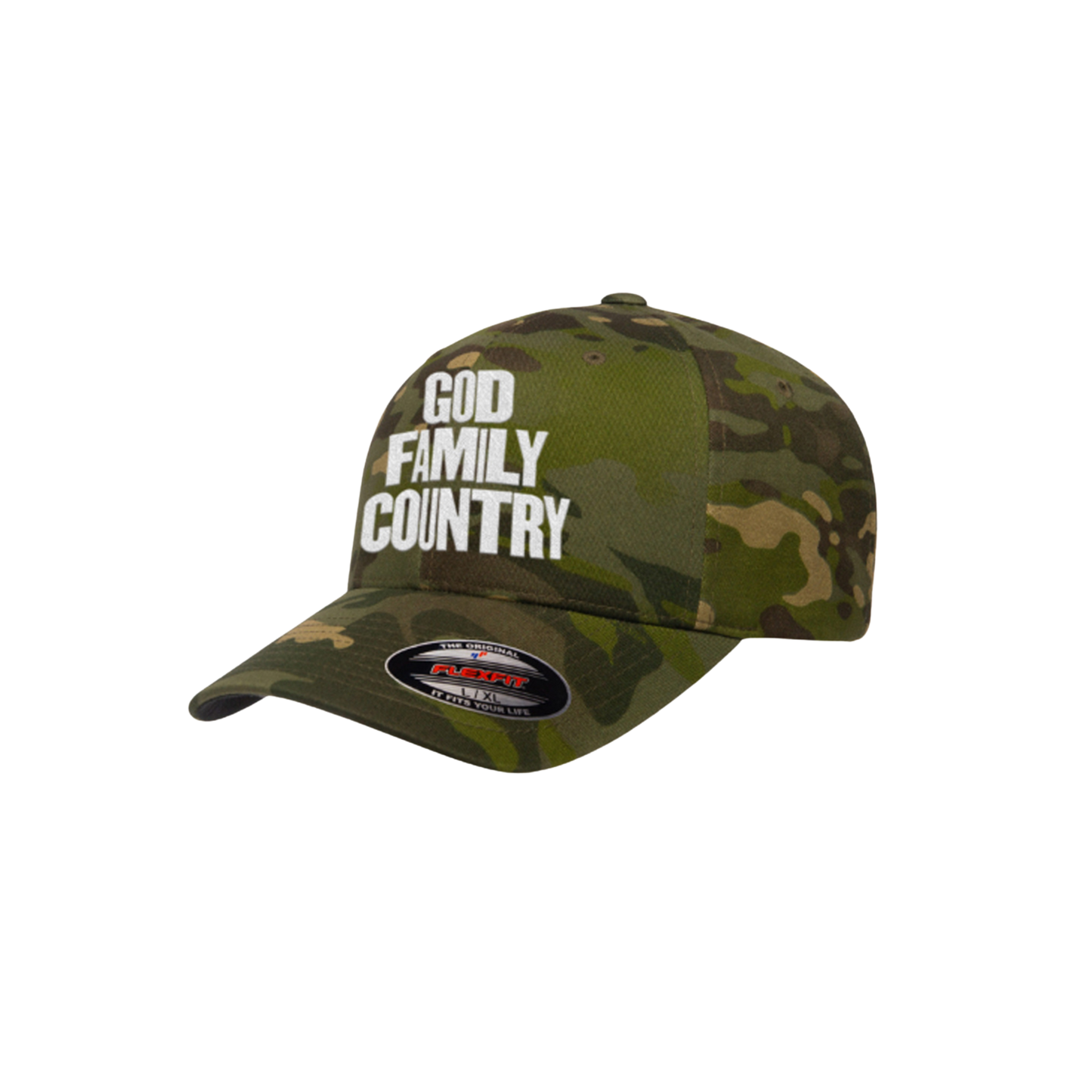 God Family Country Trucker Hat