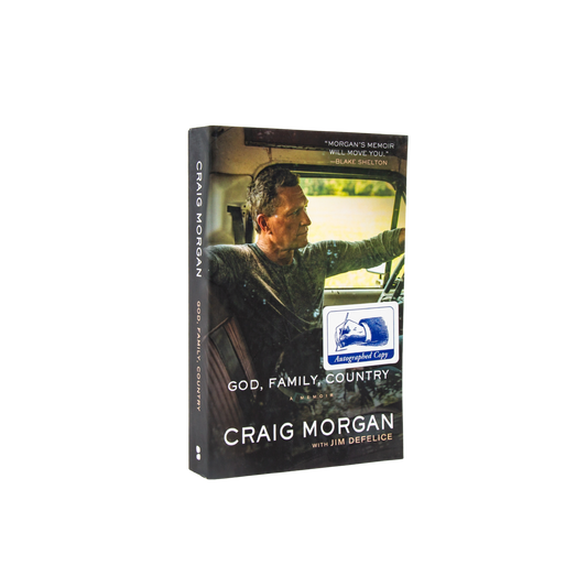 Book cover of 'God, Family, Country' by Craig Morgan on a white background