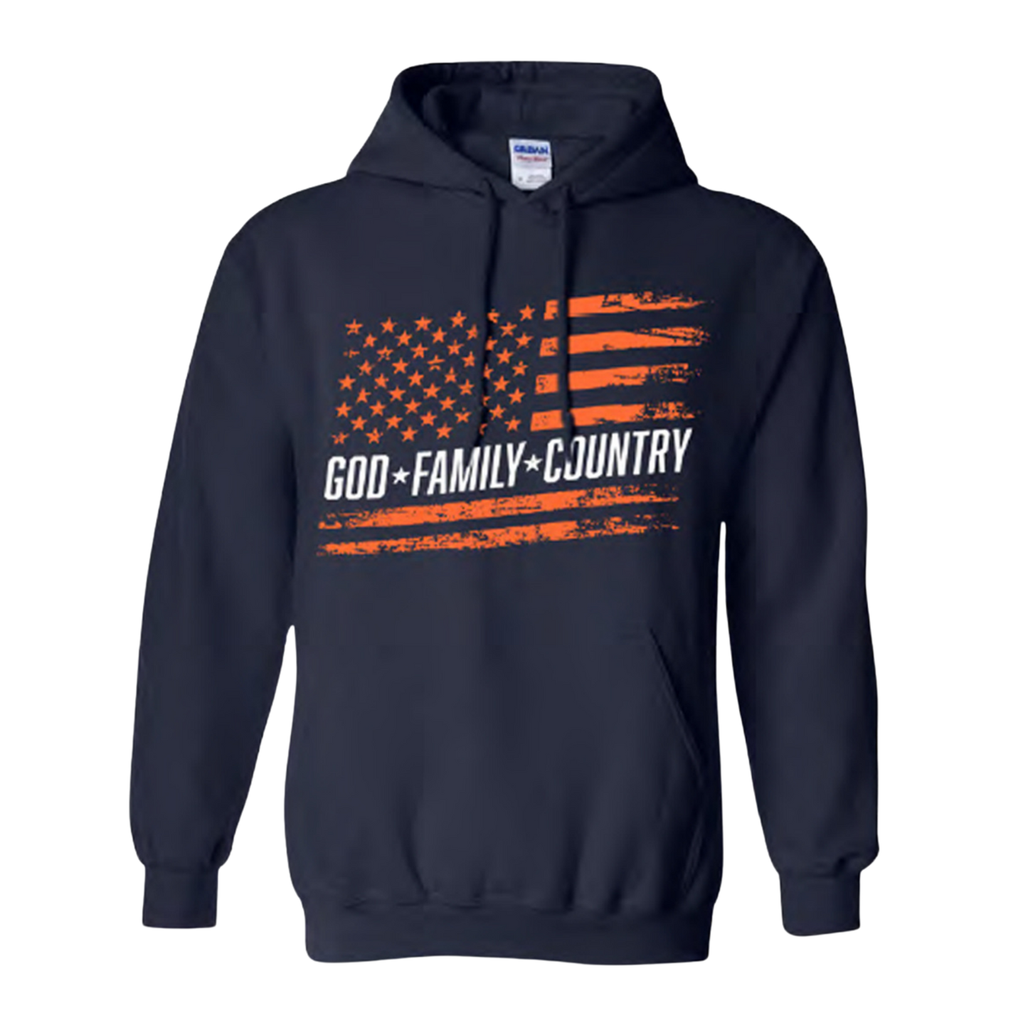 Navy Flag Hoodie