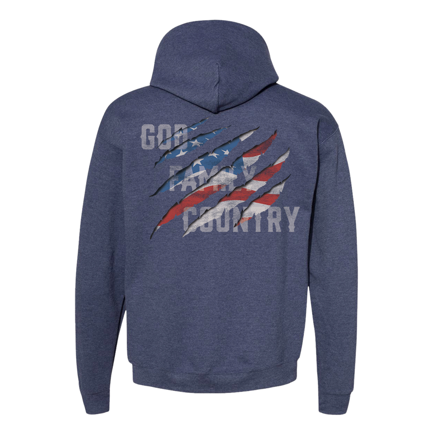 God Family Country Hoodie
